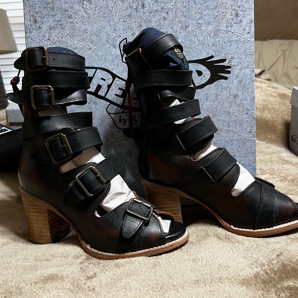 Freebird by Steven Shoes - Freebird by Steven Black Ankle Boots